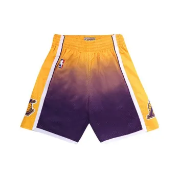 Mitchell & Ness Basketball Shorts Men's Purple Gold