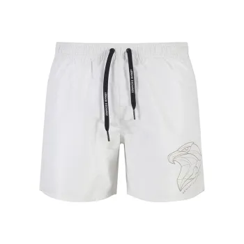 ARMANI EXCHANGE SS24 Beach Shorts Men's White