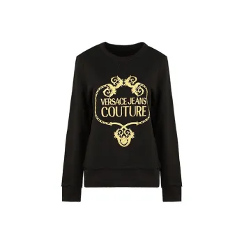 VERSACE JEANS COUTURE Sweatshirts Women's Black