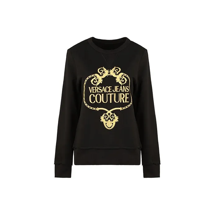 VERSACE JEANS COUTURE Sweatshirts Women's Black-0