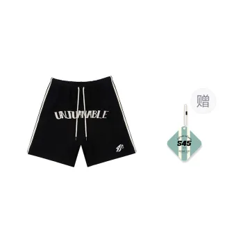 S45 Casual Shorts Unisex Black