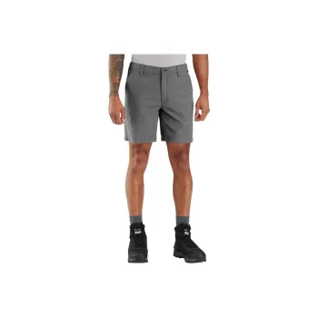 Carhartt 105841 RUGGED FLEX Collection CANVAS WORK SHORT Casual Shorts RELAXED FIT Men's Steel