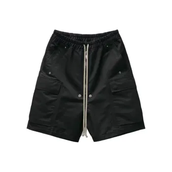 RICK OWENS Drawstring Cargobela Shorts