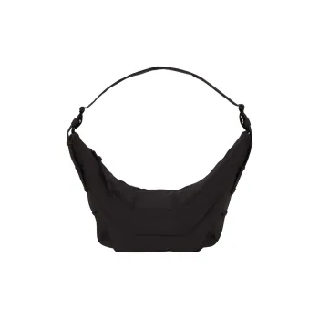 Lemaire Nylon Shoulder Bag Medium Size Men's Dark Chocolate