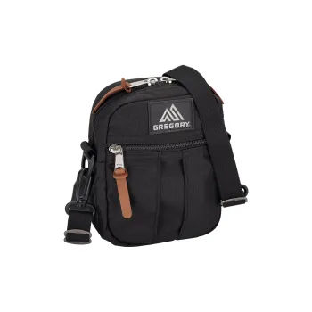GREGORY Nylon Shoulder Bag, Crossbody Bag Men's Black