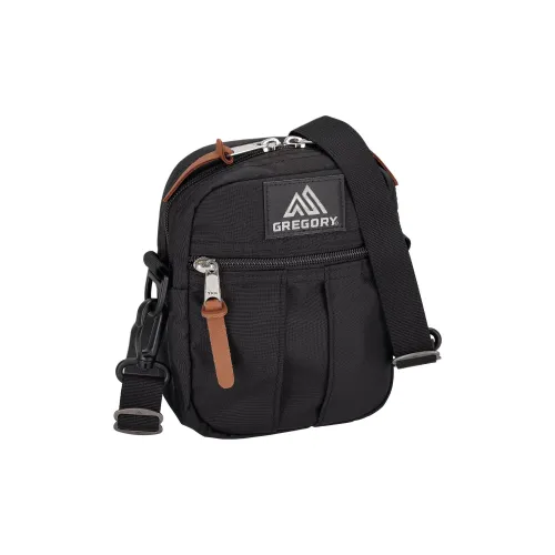 GREGORY Nylon Shoulder Bag, Crossbody Bag Men's Black