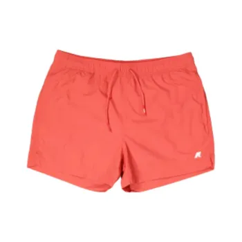 K WAY Swimming Shorts Men's Red