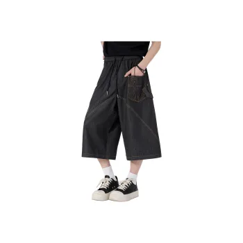 MARK WAFFLE Denim Shorts Unisex