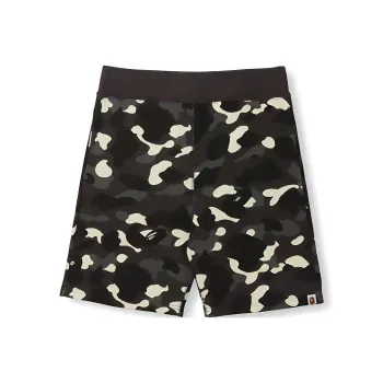 A BATHING APE Glow In The Dark City Camo Sweatshorts