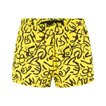 MOSCHINO Swimming Shorts Men's Yellow