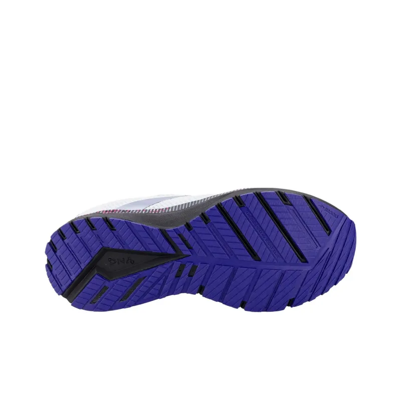 Brooks Revel 5 Breathable And Wear resistant Low Top Running Shoes Women's White Purple-3
