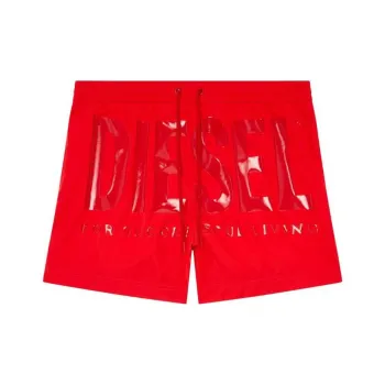 DIESEL Bmbx Ken 37 Denim print Swim Shorts