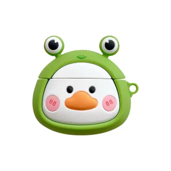 XINGCAIZI Compatibility Sony WF 1000XM5 Silicone Adorable Frog Duck Protective Cover Bluetooth Headphone Case