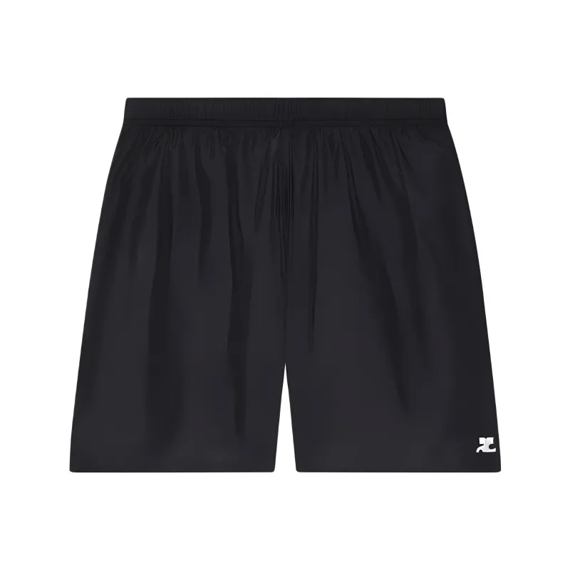 Courrèges Logo Embroidered Shorts-0