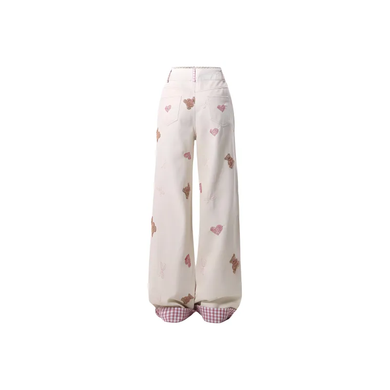 IQC Jeans Women's White-1