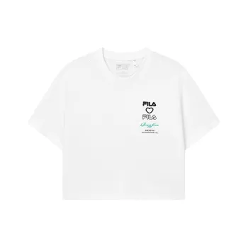 FILA T-Shirt Women's Flowing Year White
