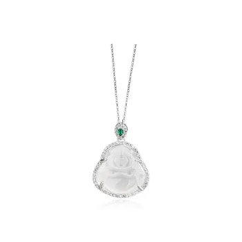 Zocai Chalcedony Necklaces Women's