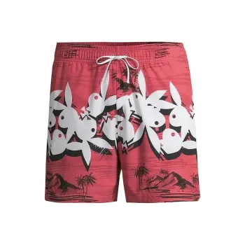 AMIRI Playboy Hawaiian Trunks