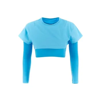 Jacquemus Crop Tops Women's Blue