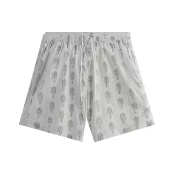KITH Printed Active Striped Ornament Swim Short