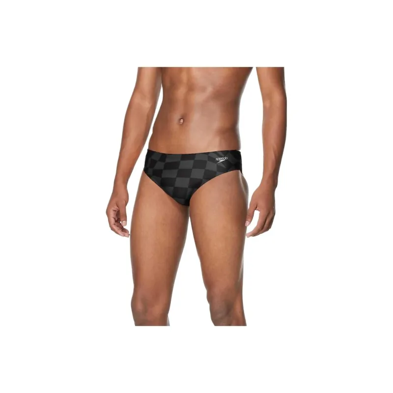 Speedo Men's Printed One Brief Cobalt Blue Swimming Shorts Men's-60