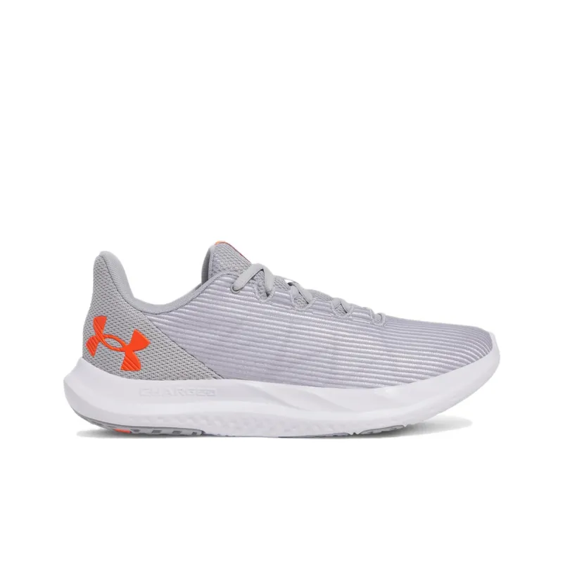 Under Armour Charged Speed Swift Anti Slip Wear Resistant Low Top Running Shoes Men's Gray-2