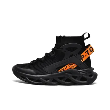 BIANSULONG Abrasion Resistant Support Balance High Top Chunky Sneakers Men's