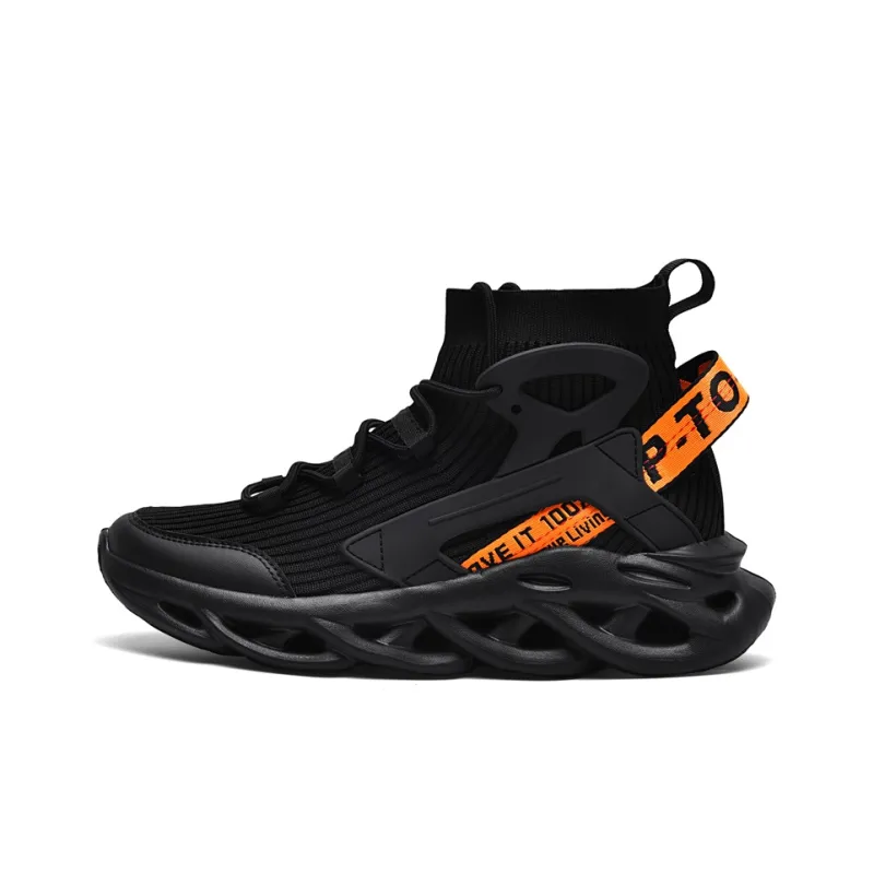 BIANSULONG Abrasion Resistant Support Balance High Top Chunky Sneakers Men's-0