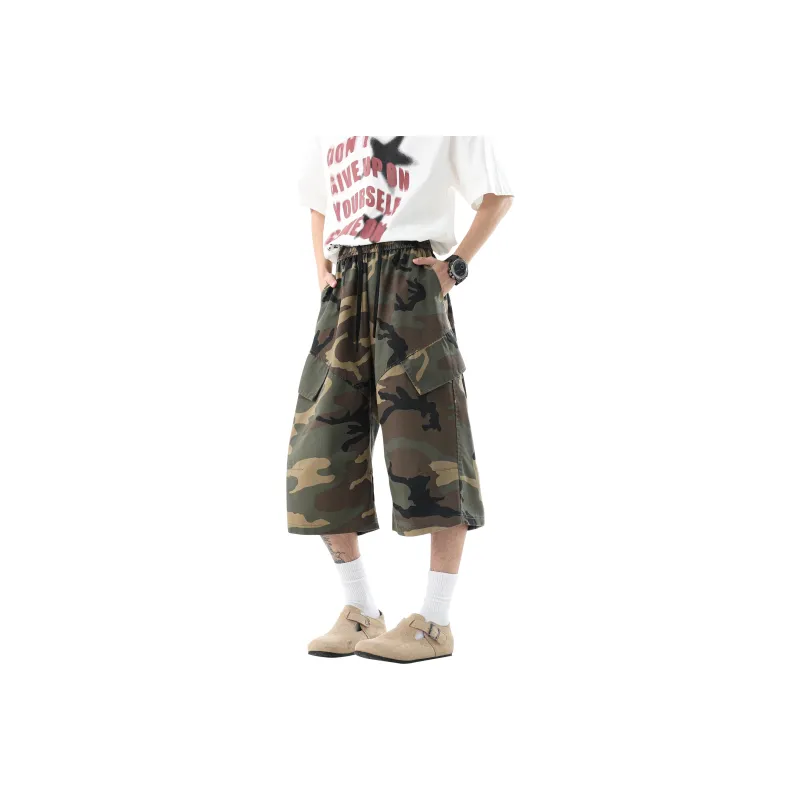 SXSY Cargo Shorts Unisex Camouflage-0