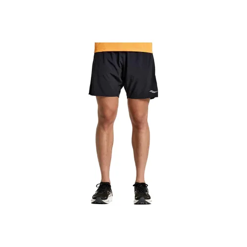 Saucony Outpace Casual Shorts Men Black
