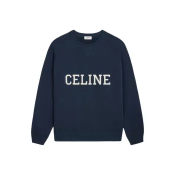 CELINE SS25 Sweatshirt Men's Blue