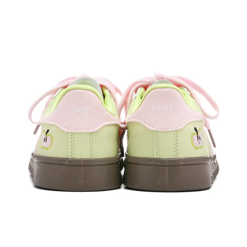 Lovely You Abrasion Resistant Lightweight Slip Resistant Low Top Skateboard Shoes Women's-19