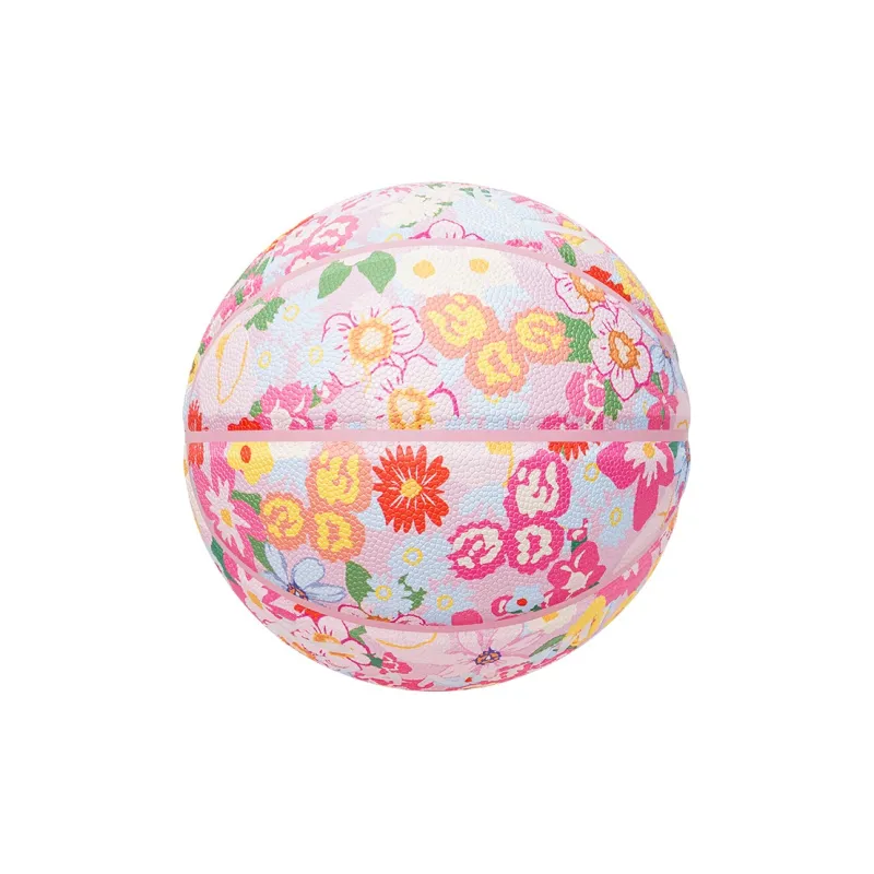 Kuangmi PU Basketball Pink Multicolor Size 7 Ball Street Unisex-2