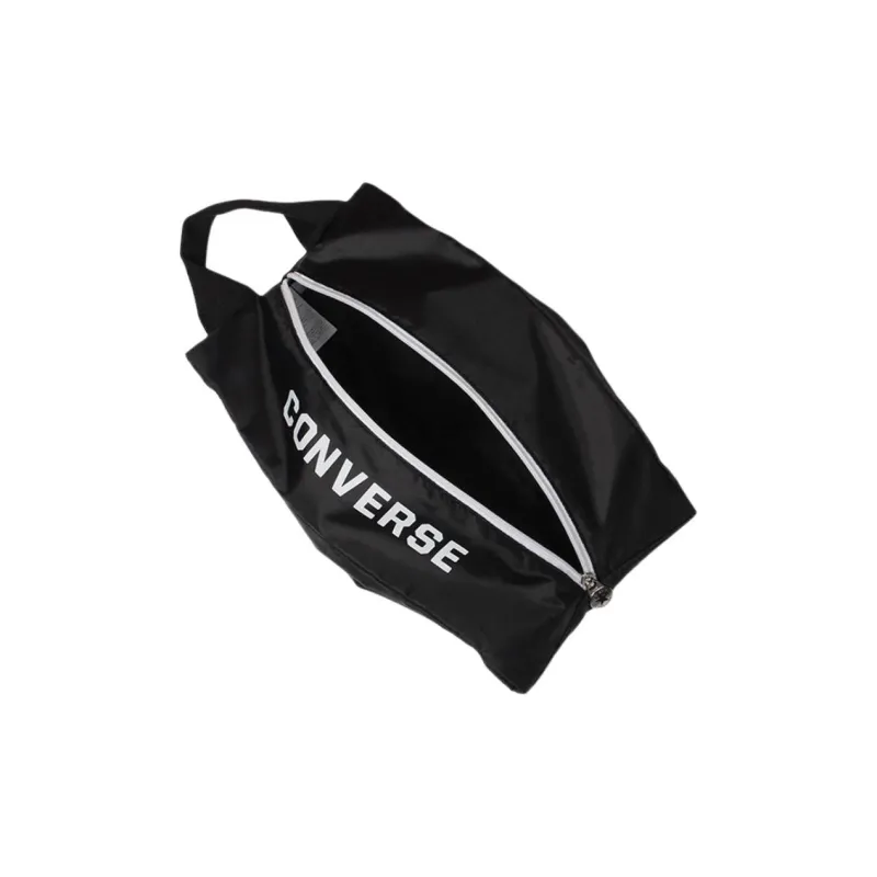 Converse Polyester Portable Shoe Box Shoe Bag Small Size Unisex Black-3