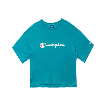 Champion T-Shirt Japan Version Women's Turquoise