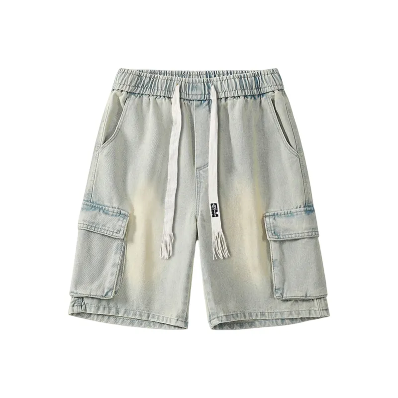 G.M BONNEY Denim Shorts Unisex-2