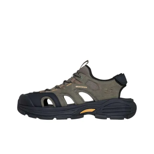 Skechers Relaxed Fit River Trekking Shoes Men's Olive