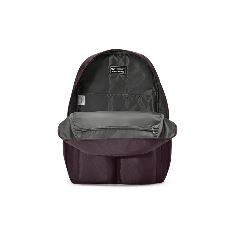 Skechers Fabric Backpack Unisex Bilberry Brown-3