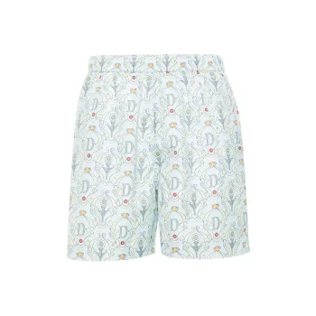 DROLE DE MONSIEUR Pattern Printed Swim Shorts