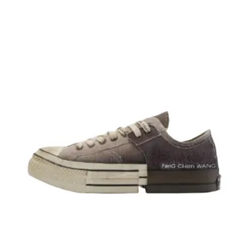 Converse x Feng Chen Wang Low Top Canvas Shoes Unisex Brown