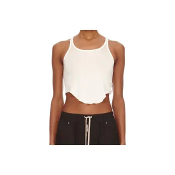 Rick Owens DRKSHDW Cropped Tank Top
