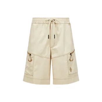Moncler Grenoble Drill Cargo Shorts