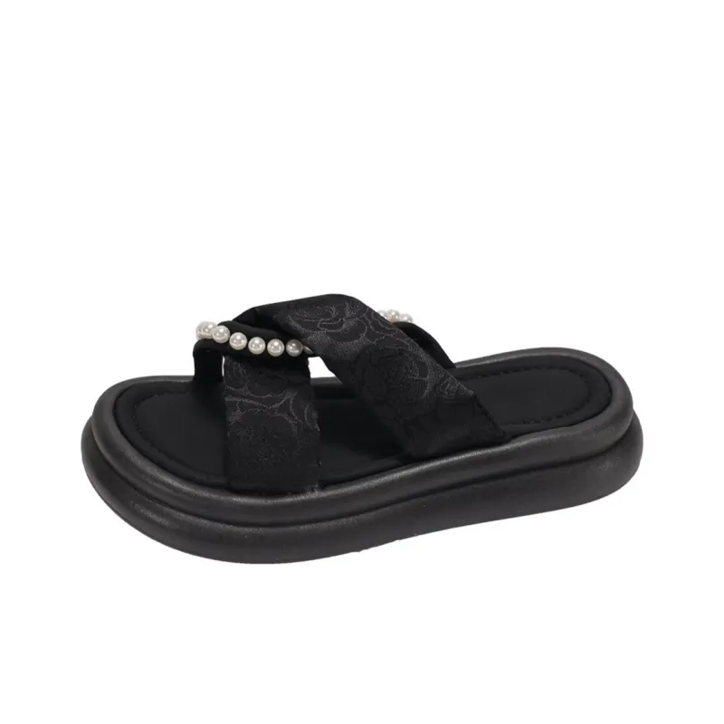 NTOZE Slip Resistant Abrasion Resistant Slide Slippers Women's-0
