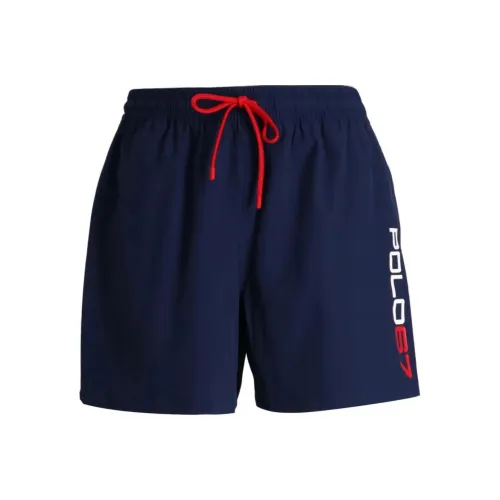 Polo Ralph Lauren Logo Printed Drawstring Swim Shorts