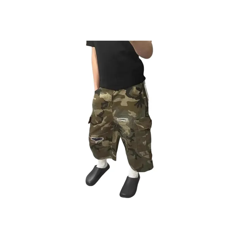 CORNILOT Casual Shorts Unisex Camouflage-1
