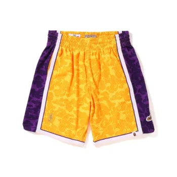 A BATHING APE Bape X Mitchell & Ness Basketball Shorts Fan Edition Men's
