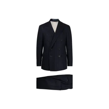 Polo Ralph Lauren Polo Double breasted Pinstriped Suit