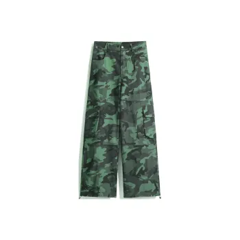 T IRA Casual Pants Unisex Camouflage