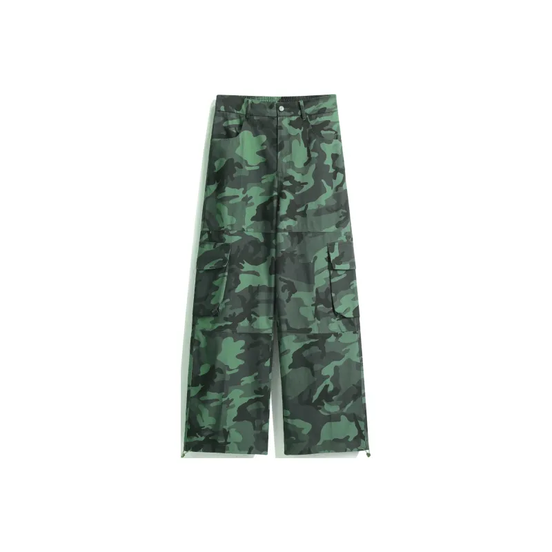 T-IRA Casual Pants Unisex Camouflage-0