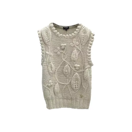 CHANEL man Tops Women's Beige